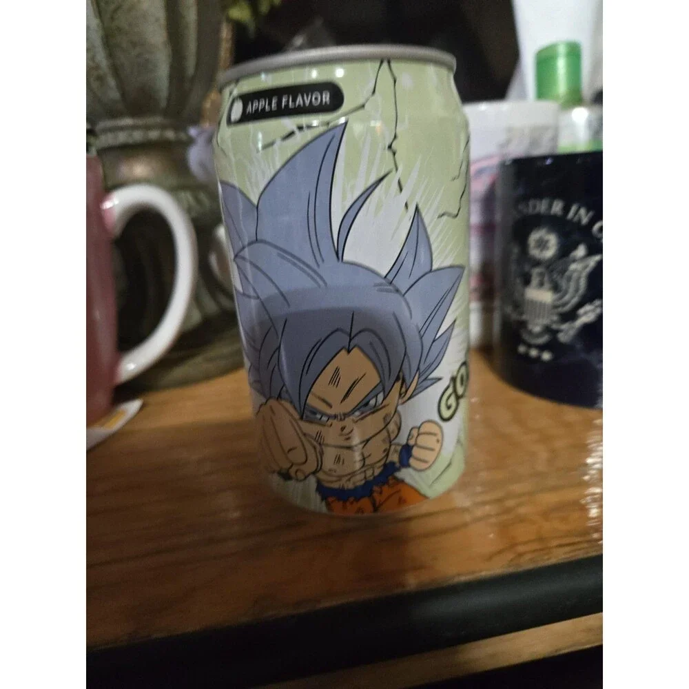 Dragon Ball Z Ultra Instinct Goku Ocean Bomb sealed collector drink